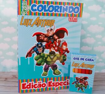 Livro de Colorir – Avengers