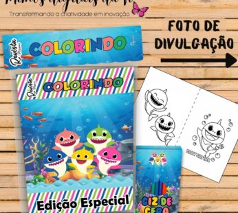 Livro de Colorir – BABY SHARK 1