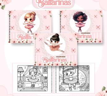 Livro de Colorir – BAILARINA 1