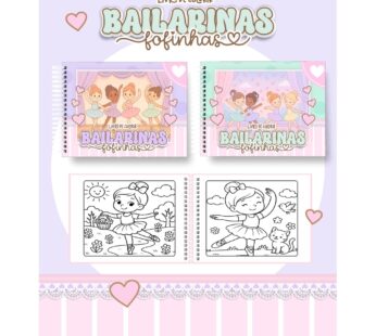 Livro de Colorir – BAILARINA 2
