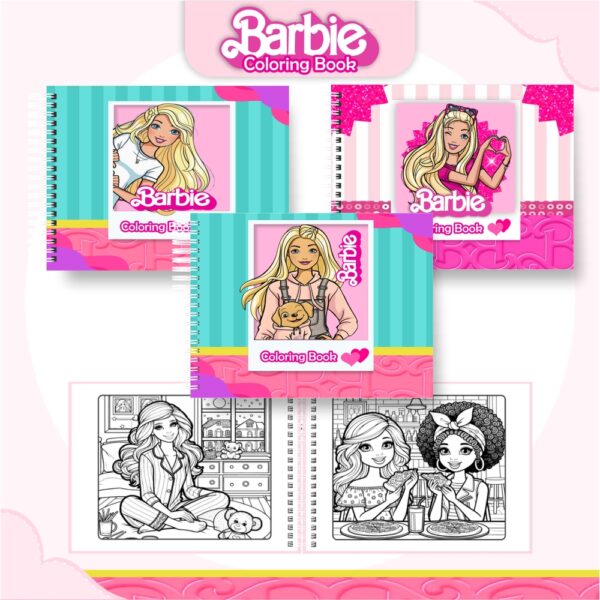 Livro de Colorir - BARBIE 1