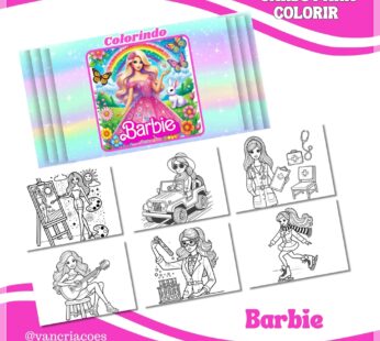 Livro de Colorir – BARBIE 3