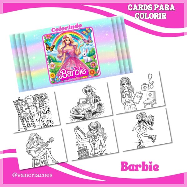 Livro de Colorir - BARBIE 3