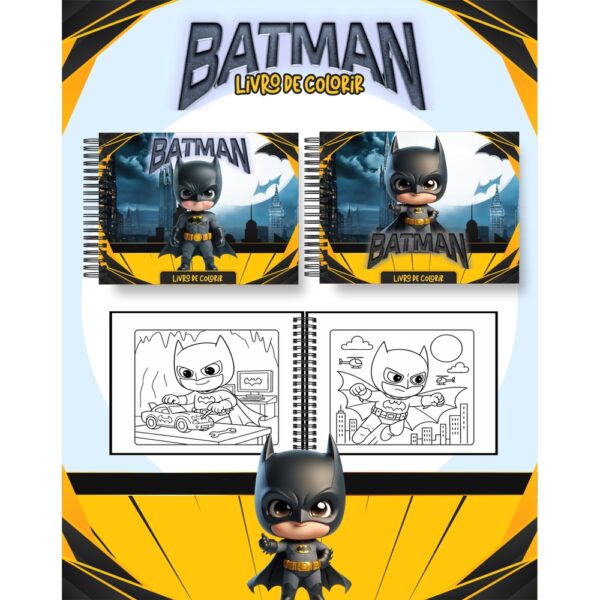 Livro de Colorir - BATMAN 2