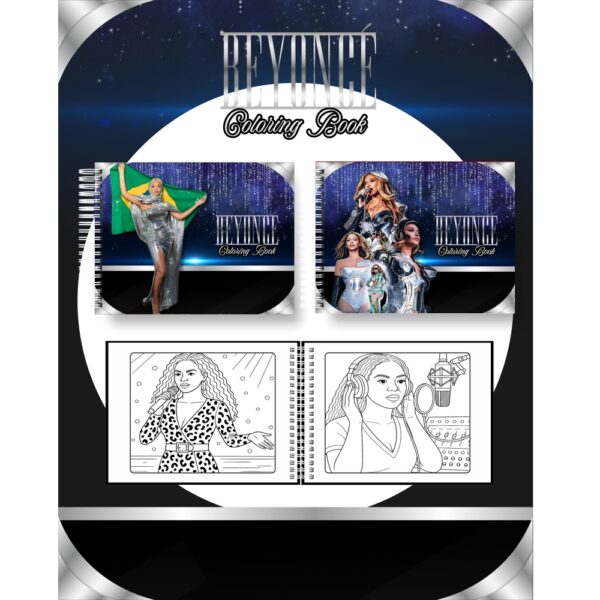 Livro de Colorir - BEYONCÉ 1