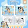 Livro de Colorir - BLUEY 1