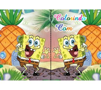 Livro de Colorir – BOB ESPONJA 1