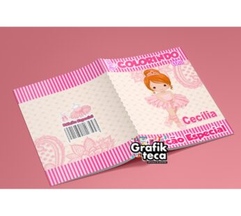 Livro de Colorir – Bailarina