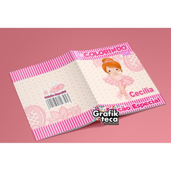 Livro de Colorir - Bailarina