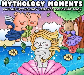 Livro de Colorir – Bergamot Publishing – Mythological Moments