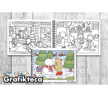 Livro de Colorir – Bobbie Goods Christimas