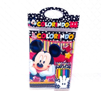 Livro de Colorir – Mickey Mouse Pack Revista para Colorear