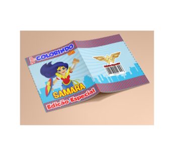 Livro de Colorir – Mujer Maravilla v1