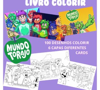 Livro de Colorir Mundo Torajo