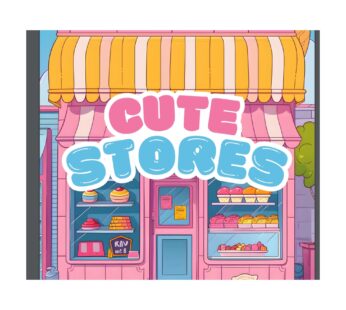 Livro de Colorir – My Coloring Era – Cute Stores Vol 1