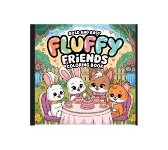 Livro de Colorir – My Coloring Era – Fluffy Friends Vol 1