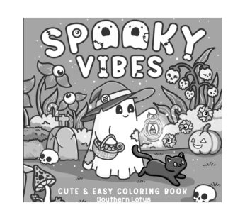 Livro de Colorir – Spooky Vibes_