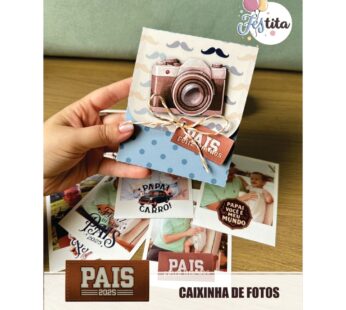 Pais 2025 – Caixinha de Fotos do Papai