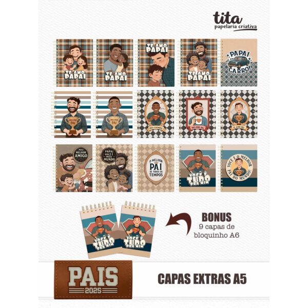 Pais 2025 - Capas Extras A5