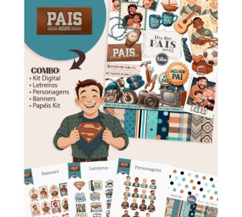 Pais 2025 – Combo Ilustrações