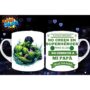 TAZAS PAPÁ SUPERHÉROE