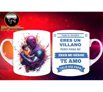 TAZAS PAPÁ VILLANOS 33u