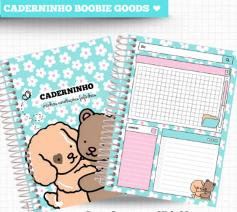 Kit Cadernos Bobbie Goodies